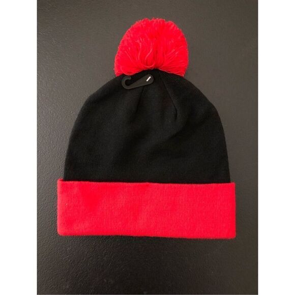 NBA Chicago Bulls Knit Pom Cuff Beanie One Size - Picture 4 of 5